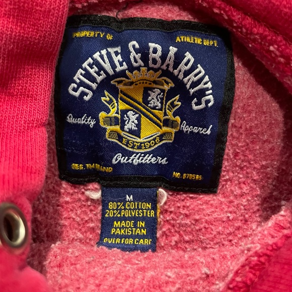 Vintage 2000’s Indiana State University Steve & Barry’s Hoodie Sweater Size M - Picture 4 of 4